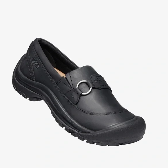 KEEN Kaci II Slip-On Shoe Women's Black Oiled Nubuck Leather Sz 8 - Picture 2 of 16